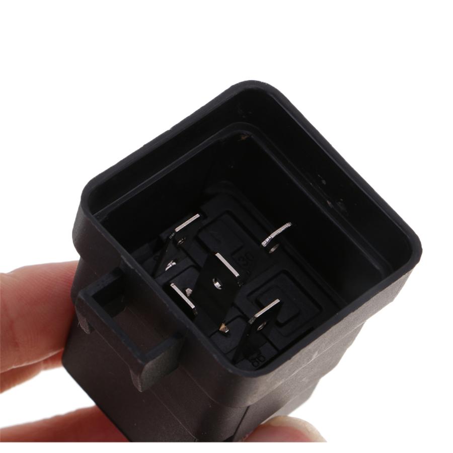 4Pcs Waterproof 12V 40 A 5 Pin Prong Automotive Relay & Socket Kit w/ Terminals