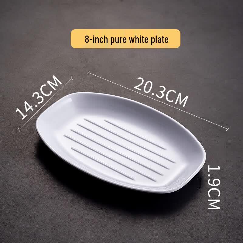 Shengxinhui Commercial Melamine Square Dinner Plate