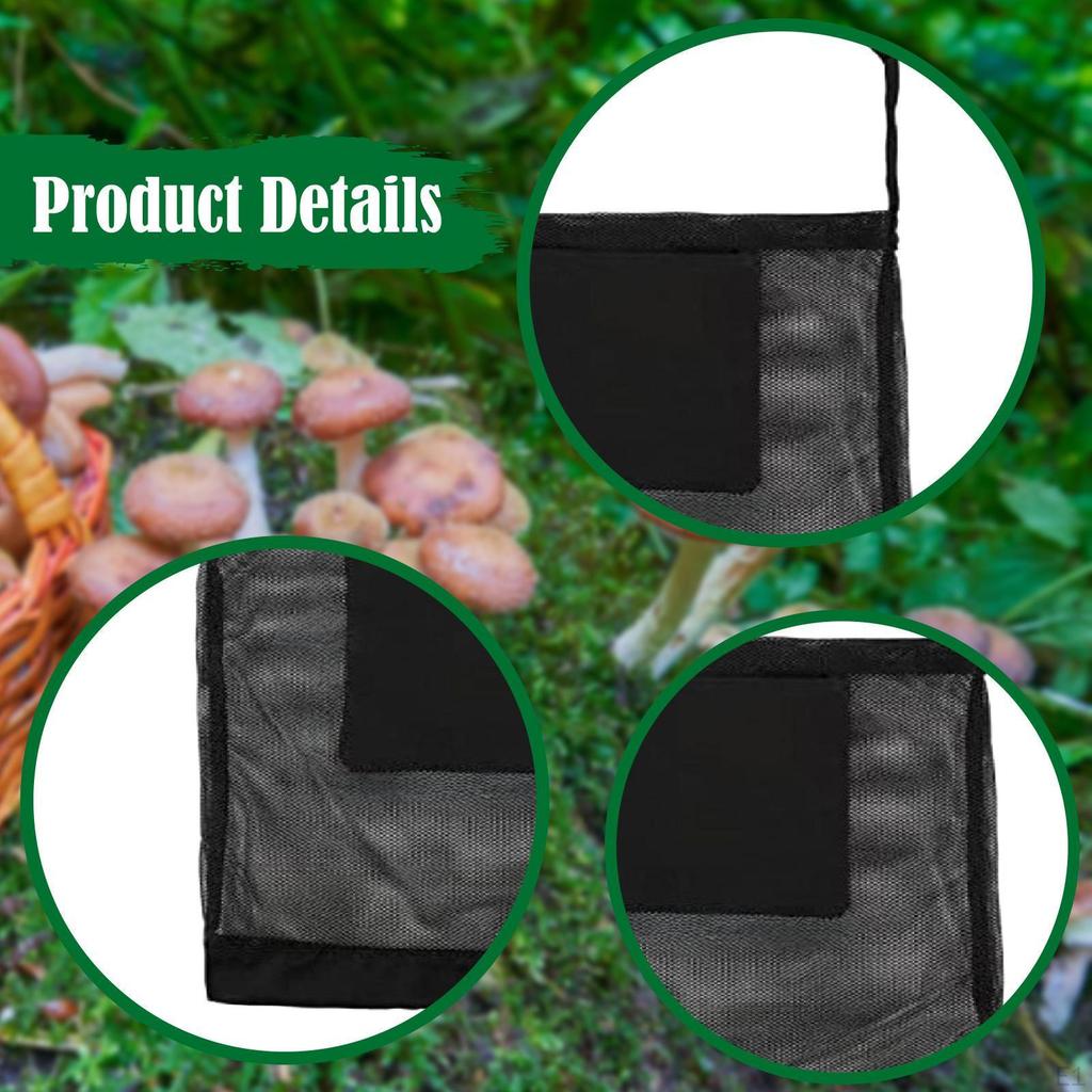 Sammeltasche Jagd Verstellbarer Riemen Netz Erntebeutel Fruchterntekorb für Camping