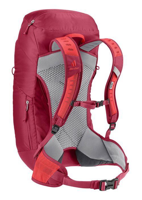 Sac à dos de randonnée - deuter - ac lite backpack 30 - rouge - 30l - ergonomique et léger