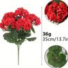 Silk Simulated Begonia Flower 35CM Artificial Flower New Home Floral Arrangement  Table Decoration