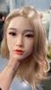 Figure Head Only, 100% Silicone Head, Head Only, Wig Type, Two Connection Methods, Wig Type, GJ-062 Number