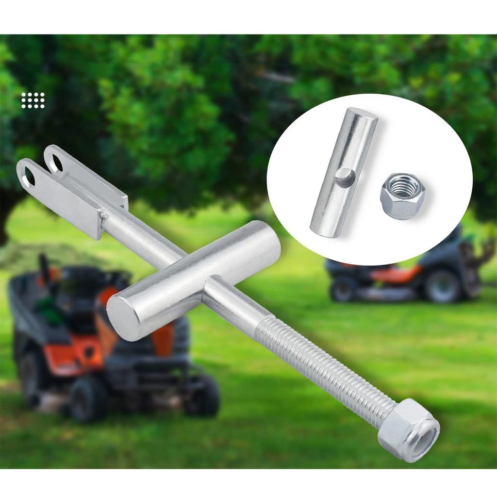 Deck-Drehpunkt-Set Rasenmäher-Zubehör Deck-Drehpunkt-Montagesatz Mäher-Komponente Metalltextur Geeignet für Mäher-Maschine