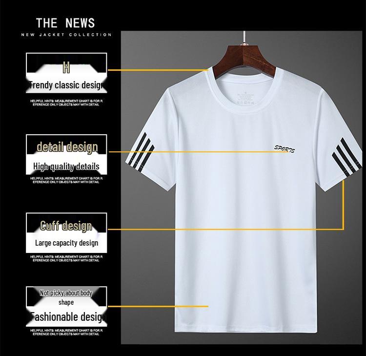 Costum Sportiv de Vară pentru Cuplu: Set respirabil cu mânecă scurtă și pantaloni scurți pentru bărbați și femei