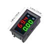 5Pcs 10a Voltmeter Ammeter Digital Panel Gauge Bright Display Battery Voltage Current Tester for Automotive Electric Motorcycles