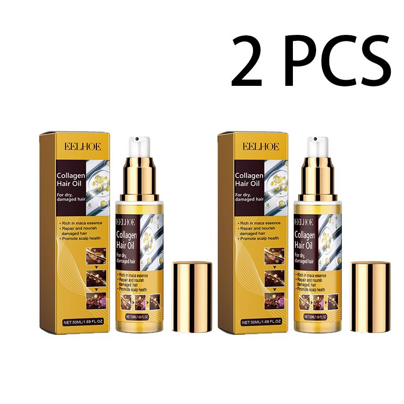 EELHOE Tratament pentru păr cu colagen, reparare a vârfurilor despicate, îmbunătățirea condiționării părului, hidratarea, netezimea părului