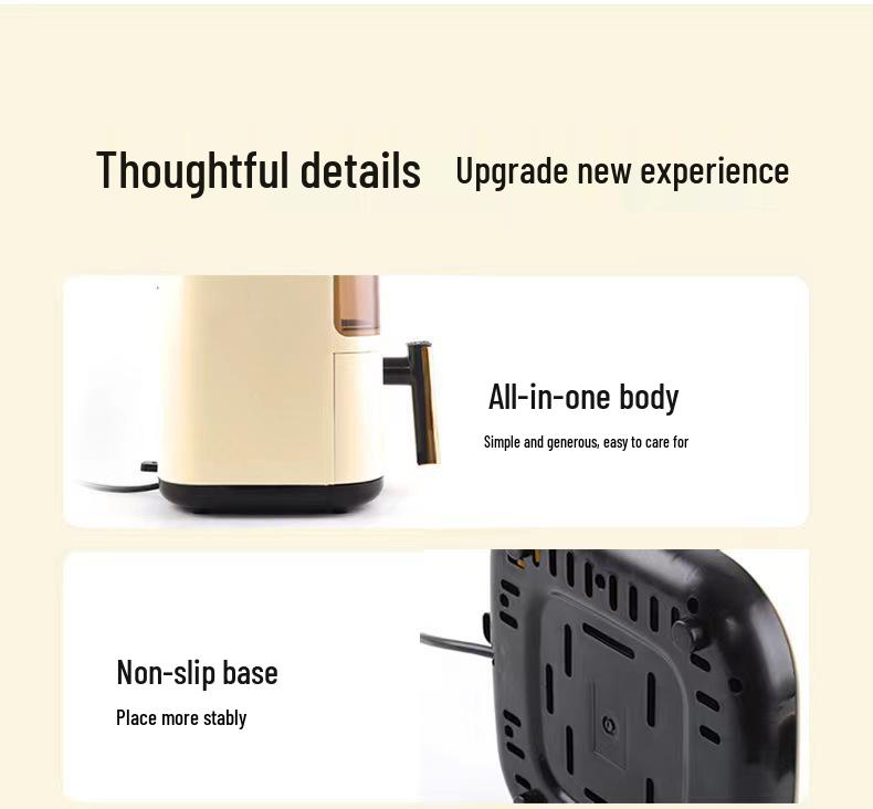 Camel 6L Smart Multifunktions-Heißluftfritteuse: Großes Fassungsvermögen, Rauchfrei, Vollautomatischer Elektroofen