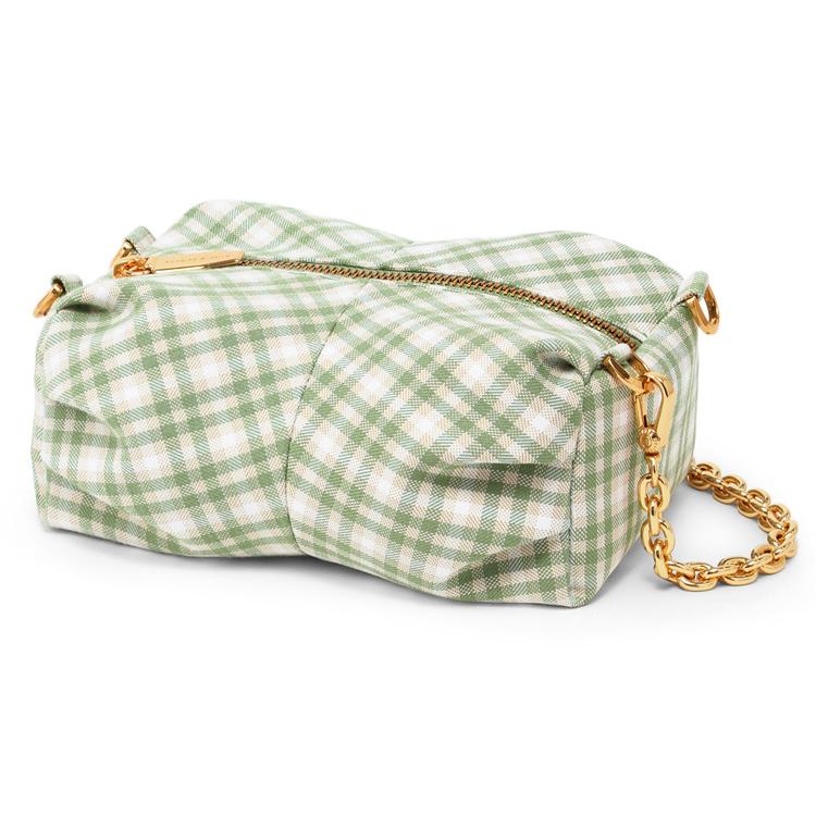 New CHARLES&KEITH Fabric One Shoulder Handbags Small Size Women's Green Green/Pink White Chalk/Black Black CK2-20781781