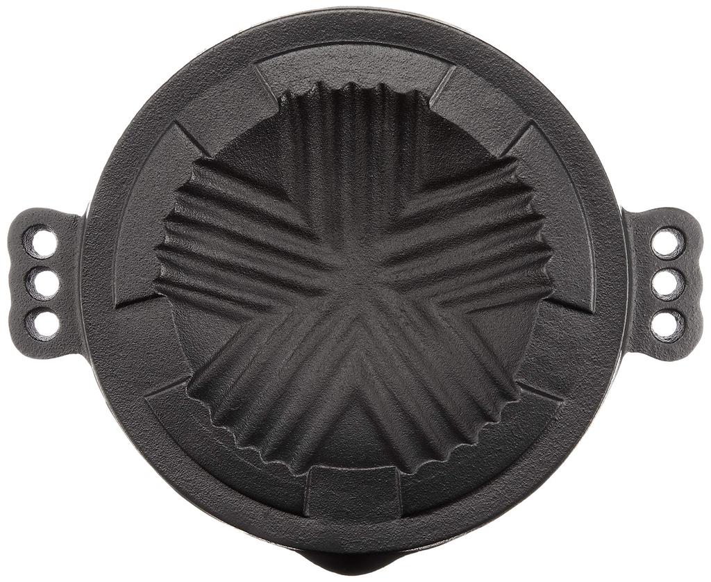 Sanwa Seiki Cast Iron Genghis Pot, 22cm, No Holes, QGV12122