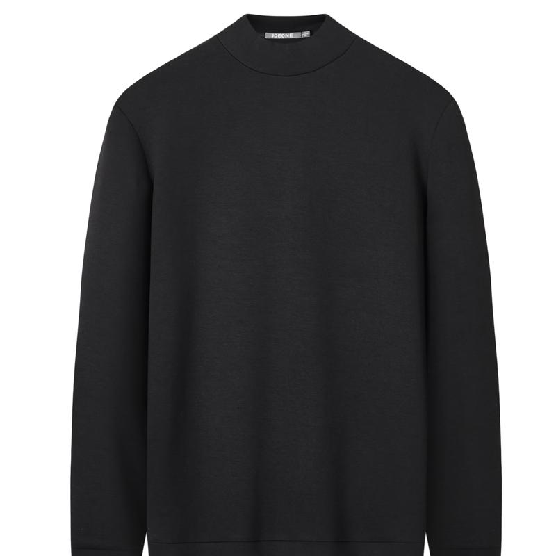 Jiumuwang Men s Mock Neck Long-Sleeve T-Shirt 54