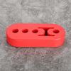 4pcs   12mm   Red Polyurethane Muffler Exhaust Hanger