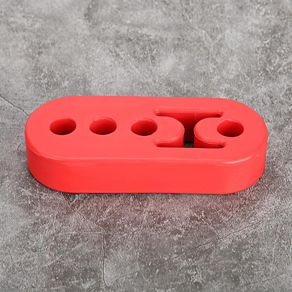4pcs 12mm Red Polyurethane Muffler Exhaust Hanger