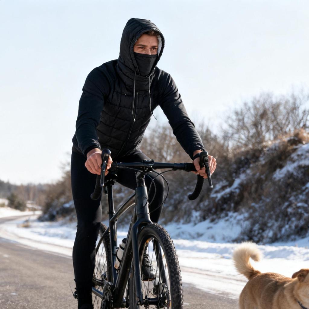 Winter Face Cover Waterproof Neck Warmer Adjustable Warm Head Skiing Hood For Runners Cyclists Women Motorcycle Cycling