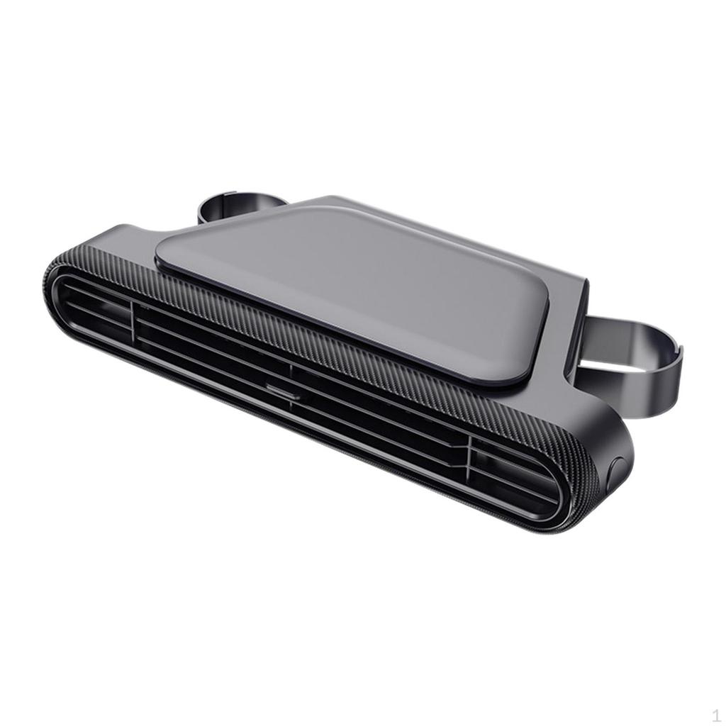 Cooling Fan for Backseat Easy Installation Speed Adjustable Air Circulation RV Driving