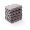Towel Factory Lab Thin Quick Dry Face Towel Set of 5 [Daily] Gray 100% Cotton Absorbent Petit Plastic Towel 001 Approx. 34 X 80 Cm