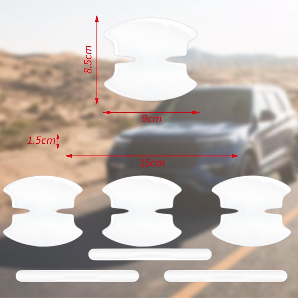 BLOOPIC Toyota Türgriffschützer (8er-Satz) Autotürgriff Kratzfest Kratzfest Kratzfest