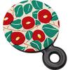 Kyosuke Japan-made hand mirror compact Yumeji Camellia 8110cm protective cover lightweight cute stylish Tsubaki