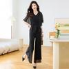 Women's Elegant Ice Silk Chiffon Two-Piece Set