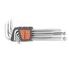 SHEFFIELD 9-Piece Metric Long Ball End Hex Key Set