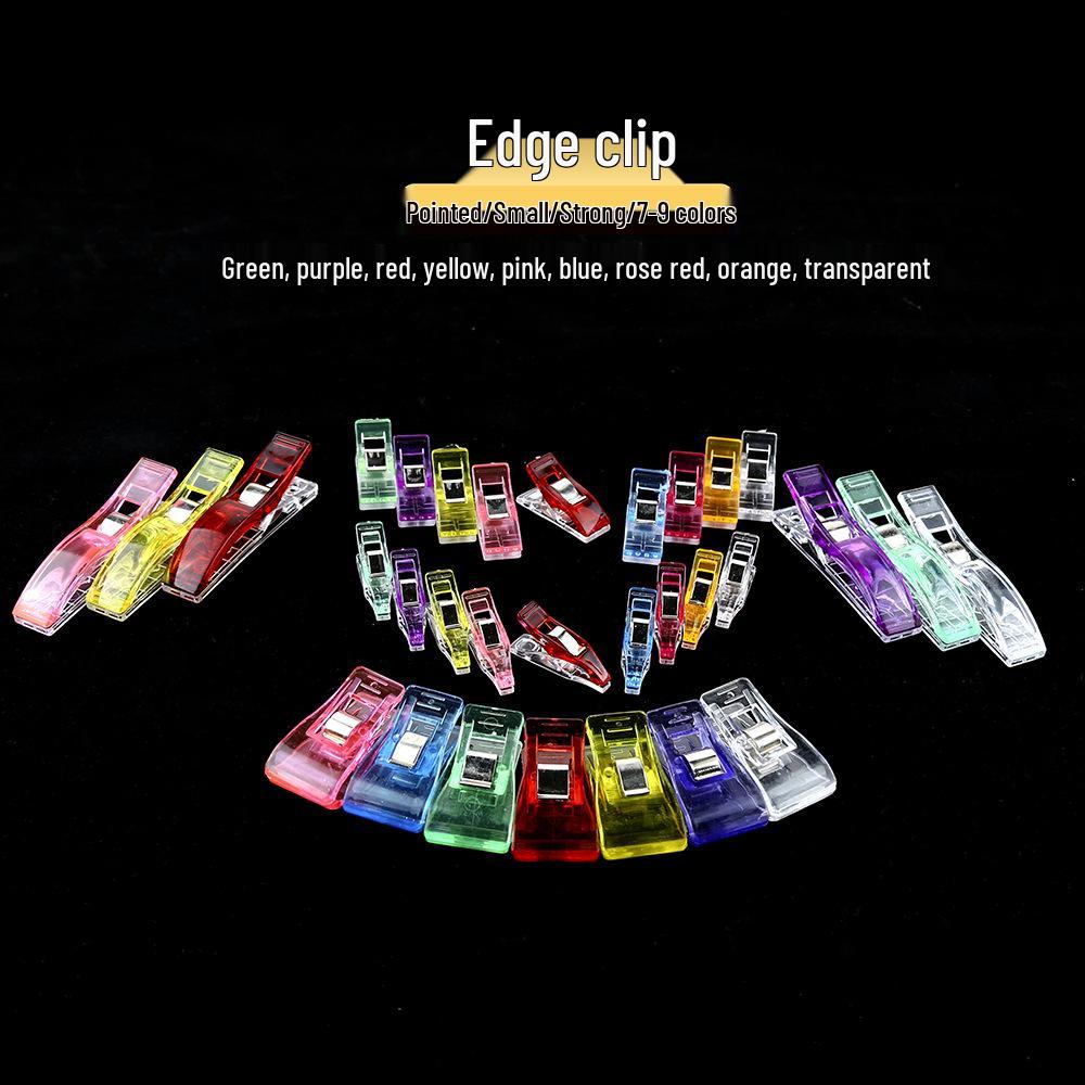 

Japan Strong Red & White Sewing Clips - Plastic Hatchet Clips for Patchwork & Positioning Mixed Colors