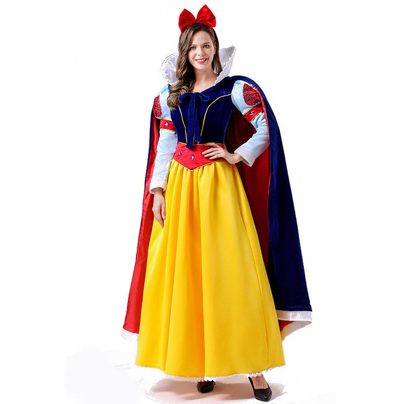 Cosplay Halloween costume fairy tale Snow White dress cosplay ball party costume hostess costume