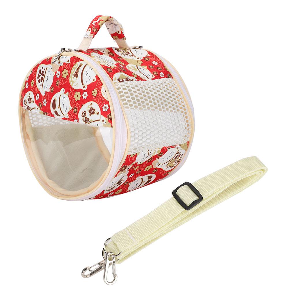 Хомяк Прозрачный Мешок Птица Белка Попугай Золотистый Хомяк Ежик На Открытом Воздухе Путешествие Видимый Портативный Переноска Кот Удачи