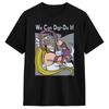 Angewomon T-Shirts   Fashion Pure Cotton Tee Shirt Crew Neck Short Sleeve T Shirts Summer Tops