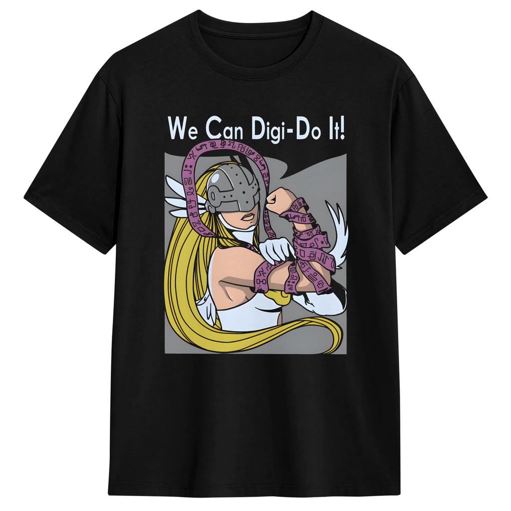 Angewomon T-Shirts Fashion Pure Cotton Tee Shirt Crew Neck Short Sleeve T Shirts Summer Tops