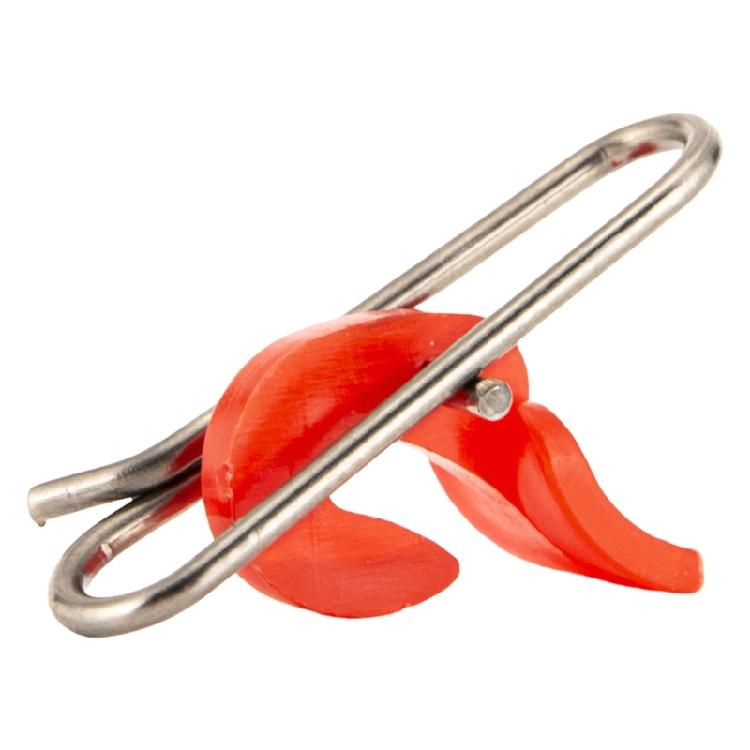 50Pcs Fishing Hook Decoupling Sea Fishing Impact Hook Release Clip Impact Baits Clip Stainless Baits Hook Release Clip