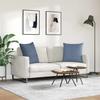 Sofa Cushions 2 Pieces Blue 60 X 60 Cm Corduroy Fabric