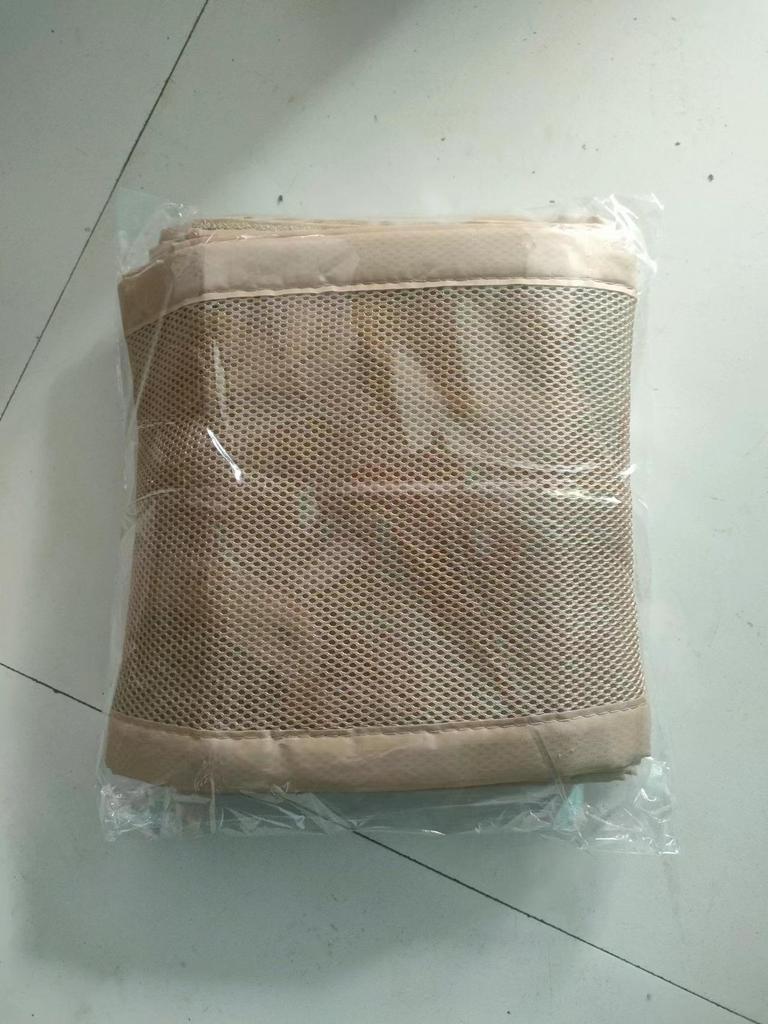 Multicolor Mesh Baby Crib Bumper with Railings for 4-Panel Beds