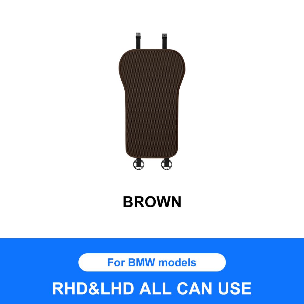 

Подушка на заднее переднее сиденье автомобиля из ледяного шелка для BMW 1 3 5 серии X5 X6 F15 F16 F40 F30 G20 F10 G30 X1 F48 X3 G01 G05 Back Brown