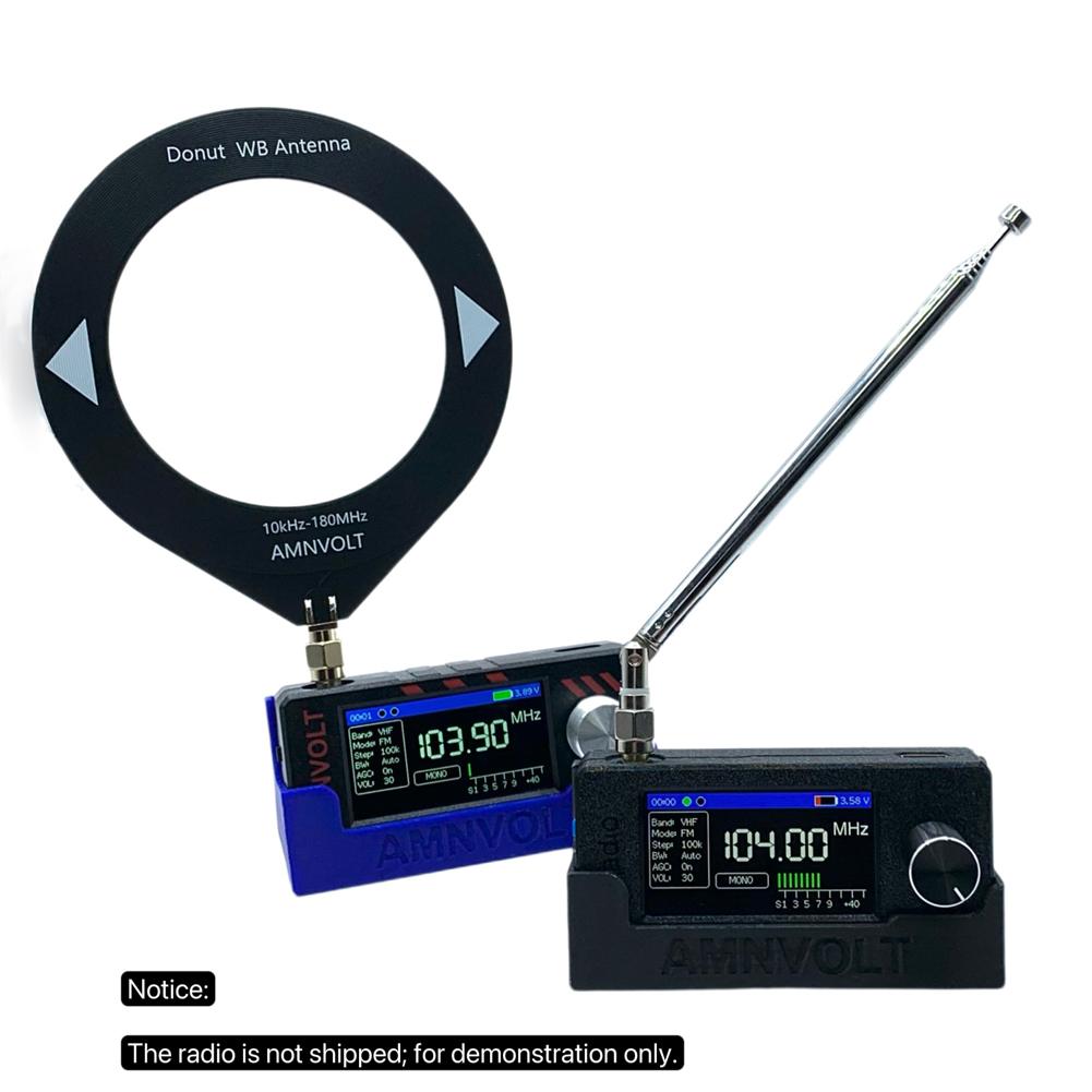 3D Printed Pocket Mini Radio Bracket All-Band Receiver Stand Portable Radio Case for MINI4732 Radio V1/V2/V3