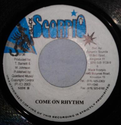 7inch Record EVERTON BLENDER - Love Jah Jah Everyday NONE Black Scorpio 2003 Jamaica Reggae, Ska & Dub Used