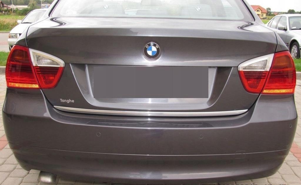 BMW 3 E90 - CHROME STRIP Chromed TAILGATE Tuning