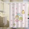 Bathroom Thickened Waterproof Curtain Mildew Proof Shower Curtain Shower Partition Curtain Shower Curtain Bathroom Curtain Free Perforation
