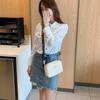Embroidered camera bag 2026girl bags for cross-border women's bag  casual small square bag versatile shoulder bag