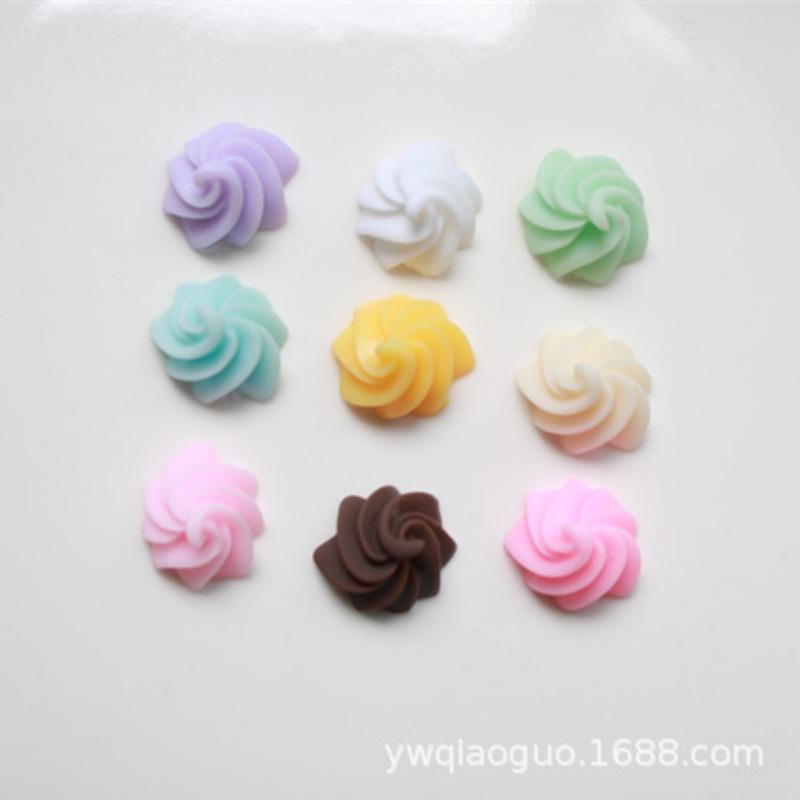 Resin accessories accessories resin glue double layer three-dimensional cream cream glue mobile phone case material