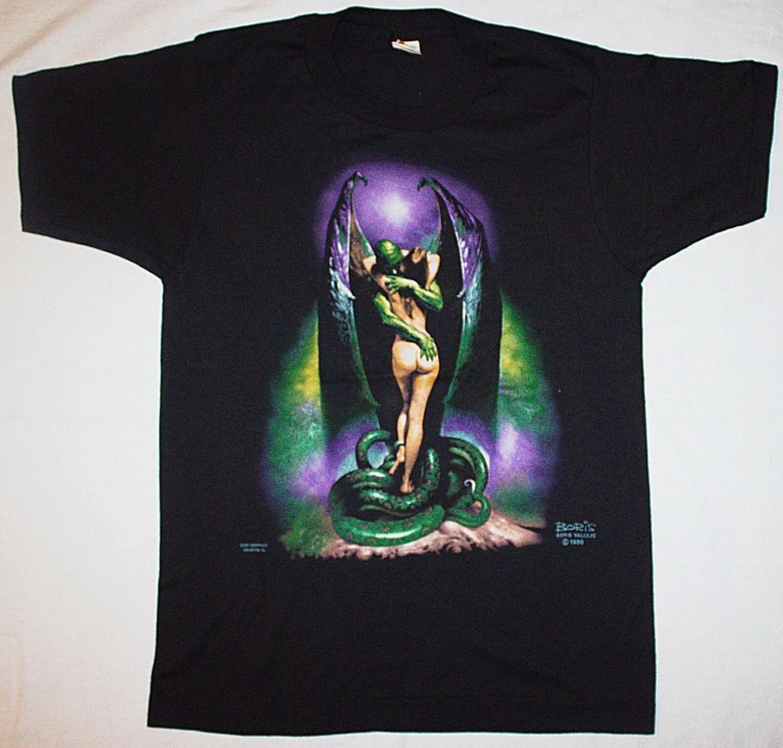 Hot Popular Boris Vallejo Vampires Kiss S to 5XL Tee Shirt TU593 XL