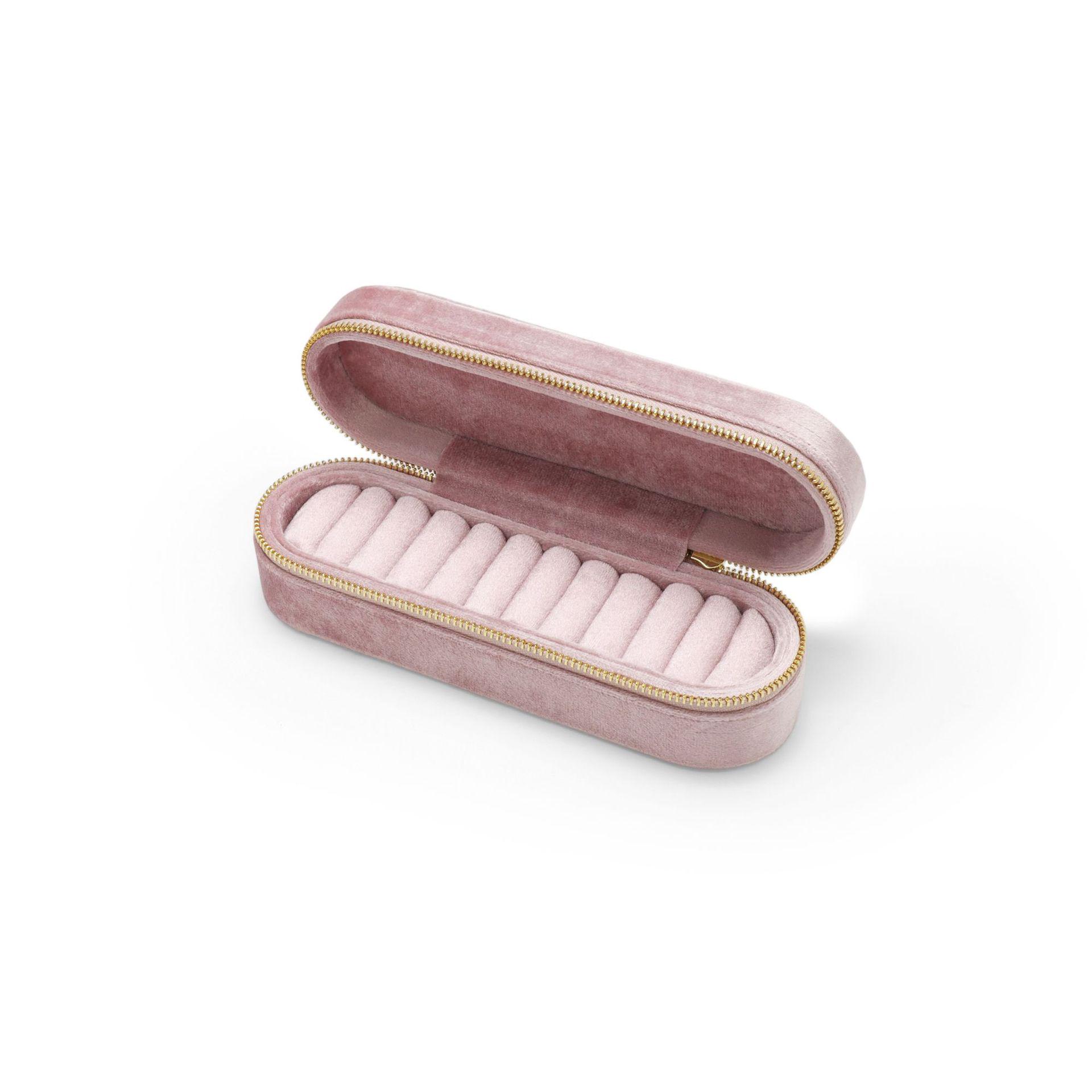Fuying Swan Velvet Jewelry Storage Box 2025 - Stylish & Portable Travel Case