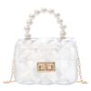 Jelly Bag South East Asia Children'S Bag Chain Pearl Handbag Rhombus Women'S Bag