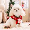 Festive Christmas Dog Cat Scarf Bandana Collar Bib Small Medium Pets Cotton Holiday Costume Accessory