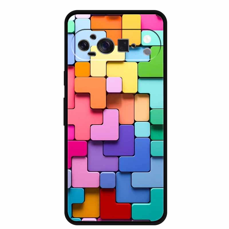 Soft Cover For Google Pixel 10 Pro Case Silicone Gradient Marble Cool Wolf Funda Cover for Google 10 Pro Pixel10 Pro Capa Coque