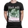 Men's T-Shirts Black Midi Schlagenheim Novelty 100% Cotton Tees Short Sleeve T Shirt Round Neck Tops Gift