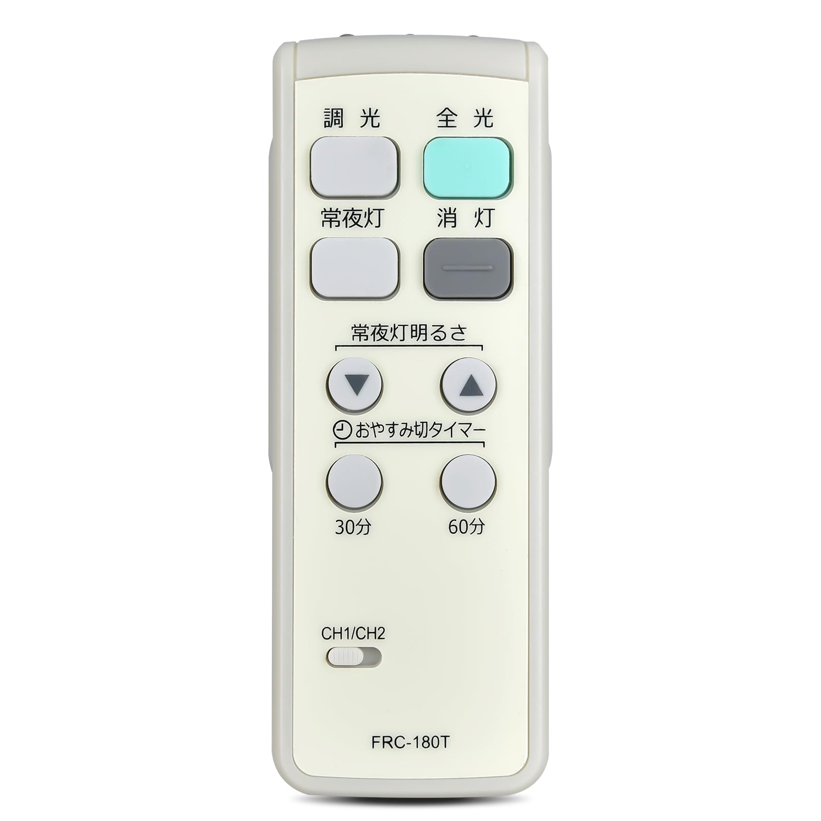 

Совместим с пультом дистанционного управления для светодиодного потолочного светильника Toshiba FRC-180T [Номер детали: 71381050]