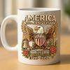 USA 250th Anniversary Mug American Independence Celebration Cup Commemorative Ceramic Coffee Mug Collectible Souvenir Gift