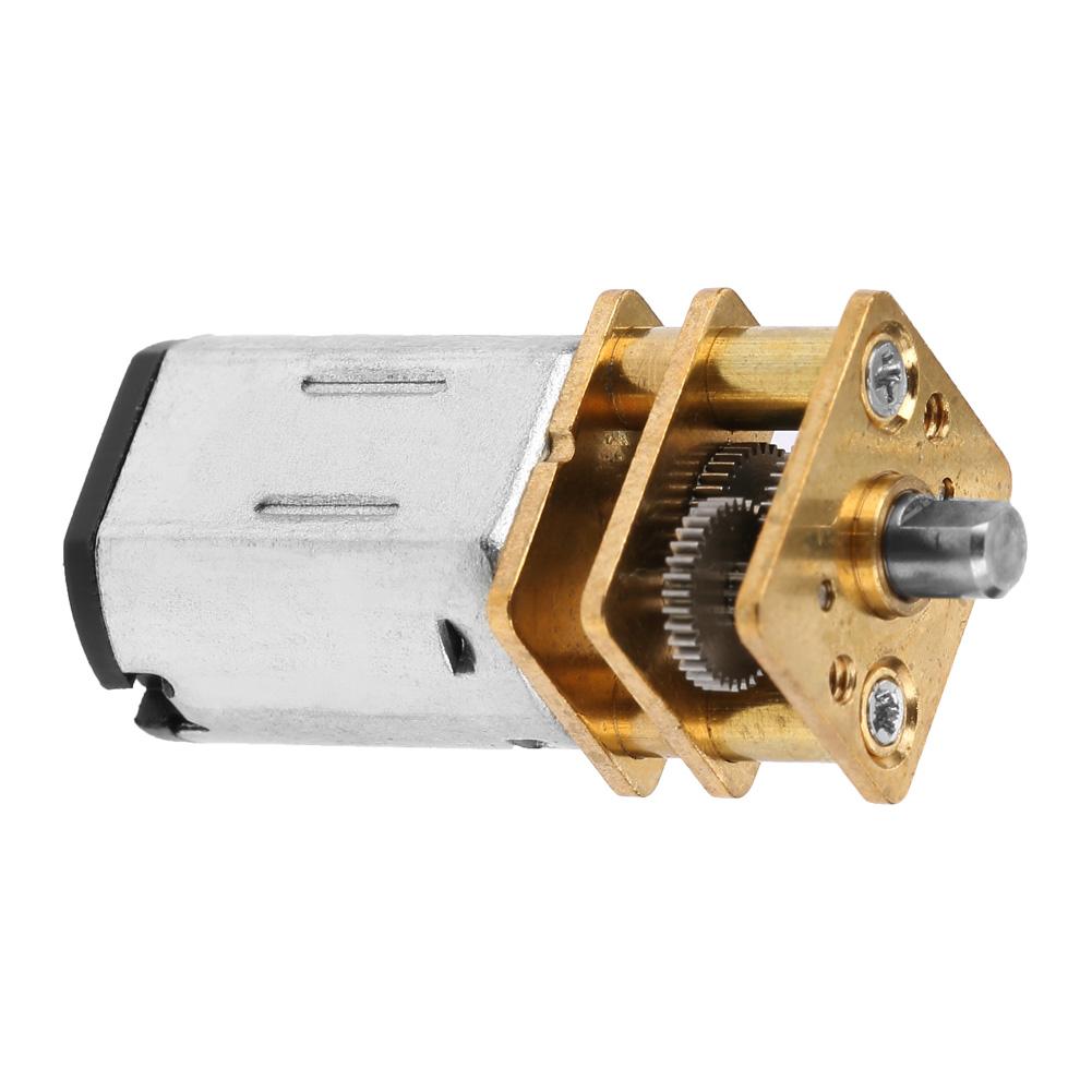 Mini Metal DC Low Speed Motor with Copper Gearing for DIY Robot Models 36V