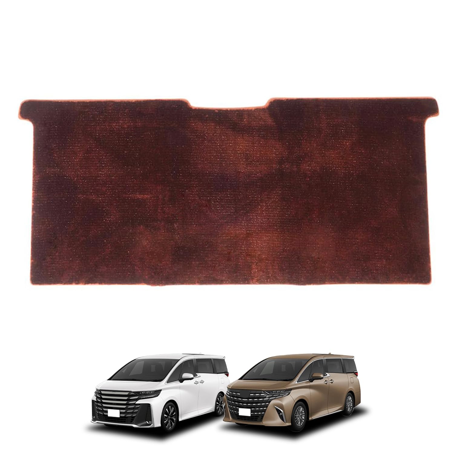 

Совместимо с Alphard и Vellfire 40 2nd Row Rug Carpet Второй ковер Второй пол Rail Скрывающий царапины и пятна ковер [SunYard] Серия, Коврик,