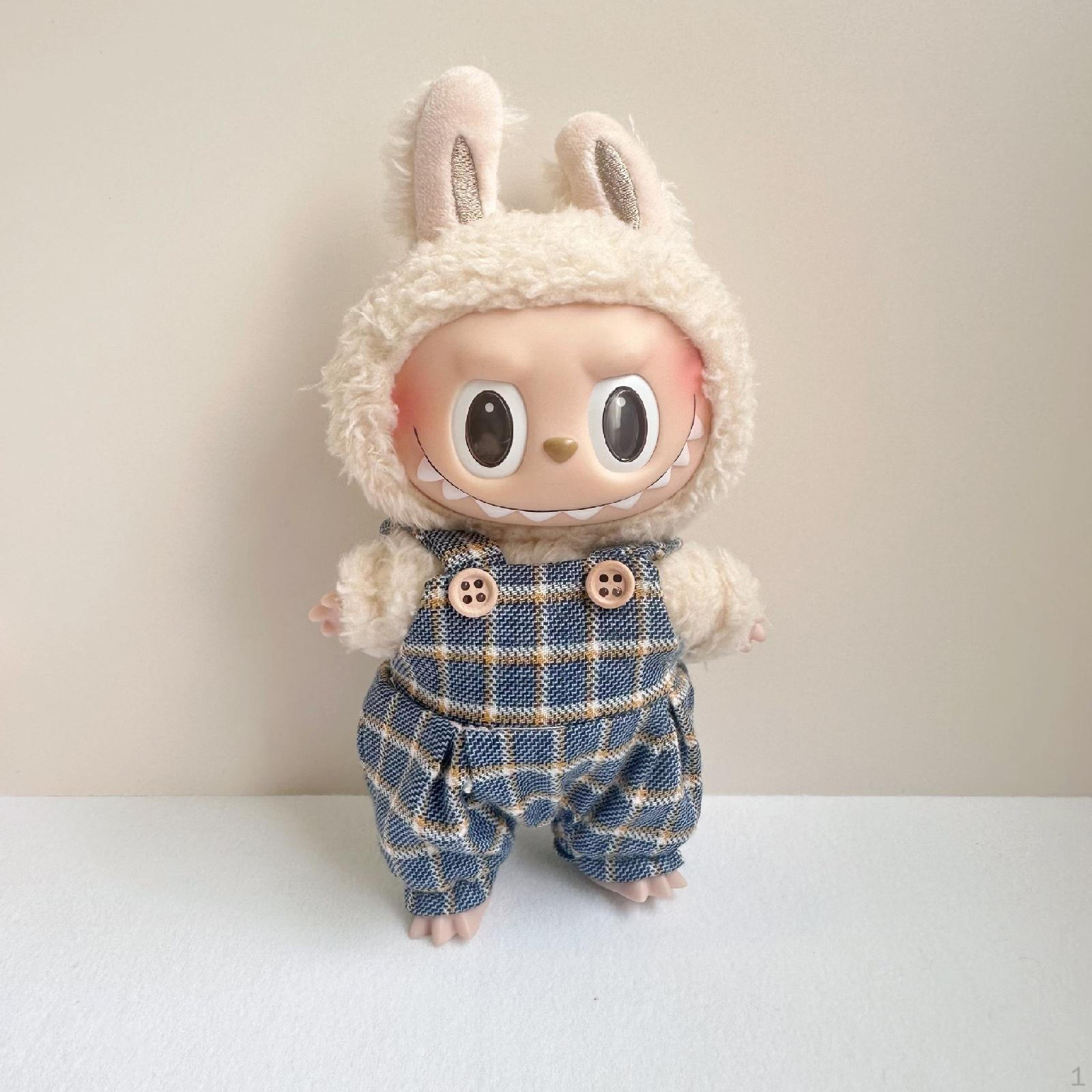 

Кукольный комбинезон, шорты, комфорт 17 см, модная сцена, реквизит для фотосессии, мягкие фигурки, игрушки, подарки Green Checkered