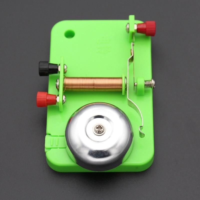 Relés de Timbre Eléctrico Modelo Componentes de Experimentos Eléctricos para Enseñanza de Física Laboratorios Escolares y Educación Científica